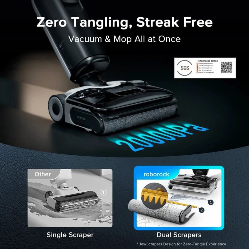 زمین شوی بخارشوی جارو شارژی A30 pro Steam