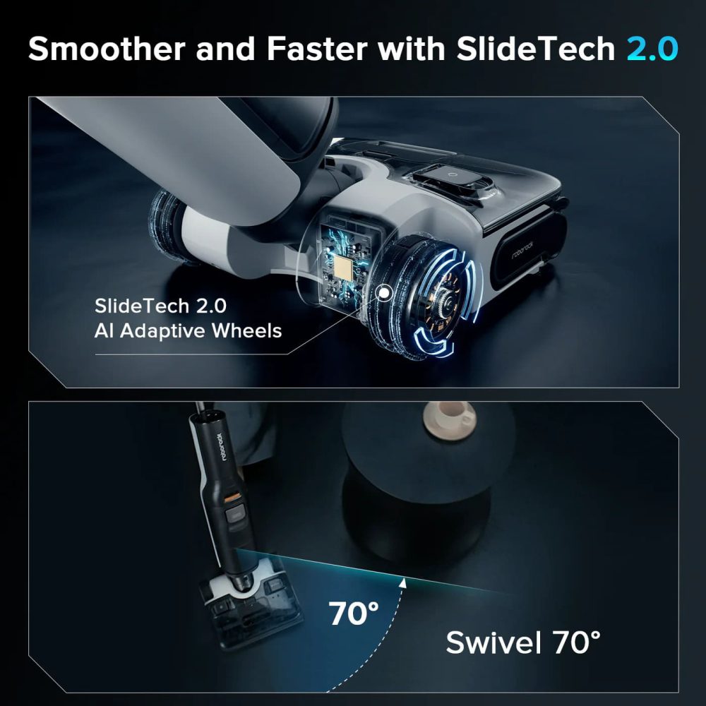 جارو شارژی بخارشور A30 pro Steam