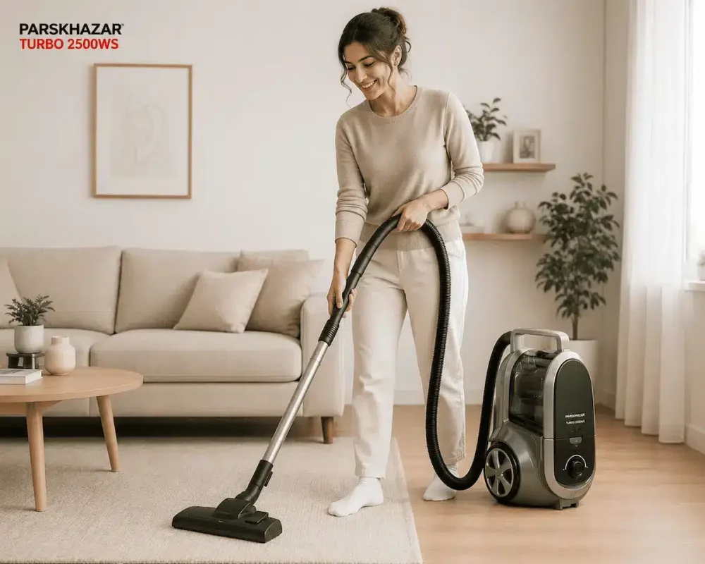 جاروبرقی پارس خزر مدل Parskhazar Turbo 2500ws - Image 28