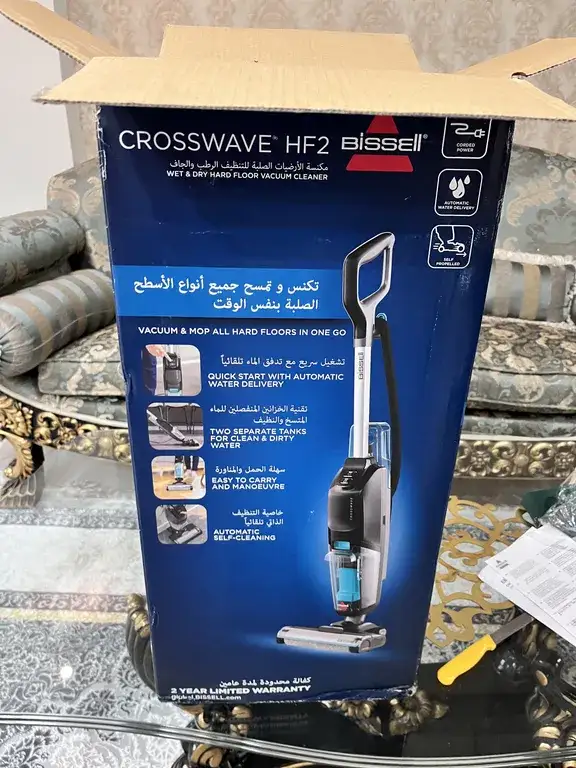جاروبرقی و زمین شوی بیسل مدل CrossWave HF2 3845E