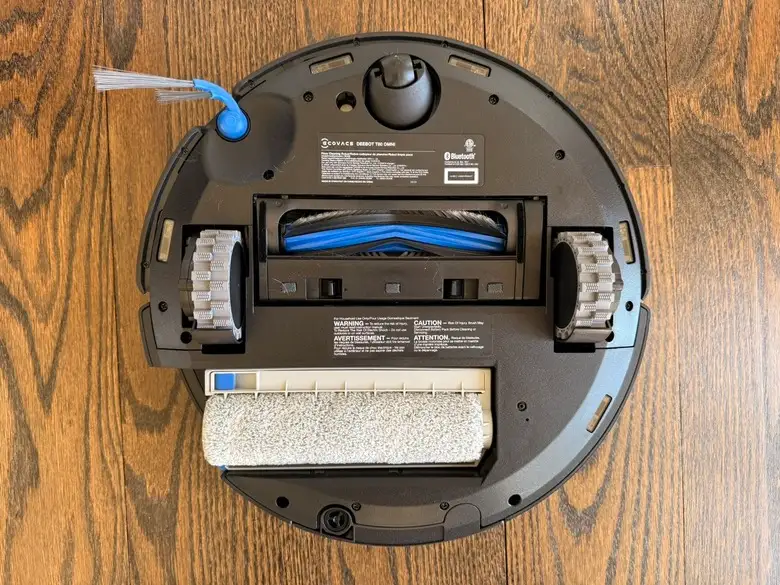 کف ربات جارو رباتیک اکووکس رباتیک مدل T80 OMNI مشکی رنگ