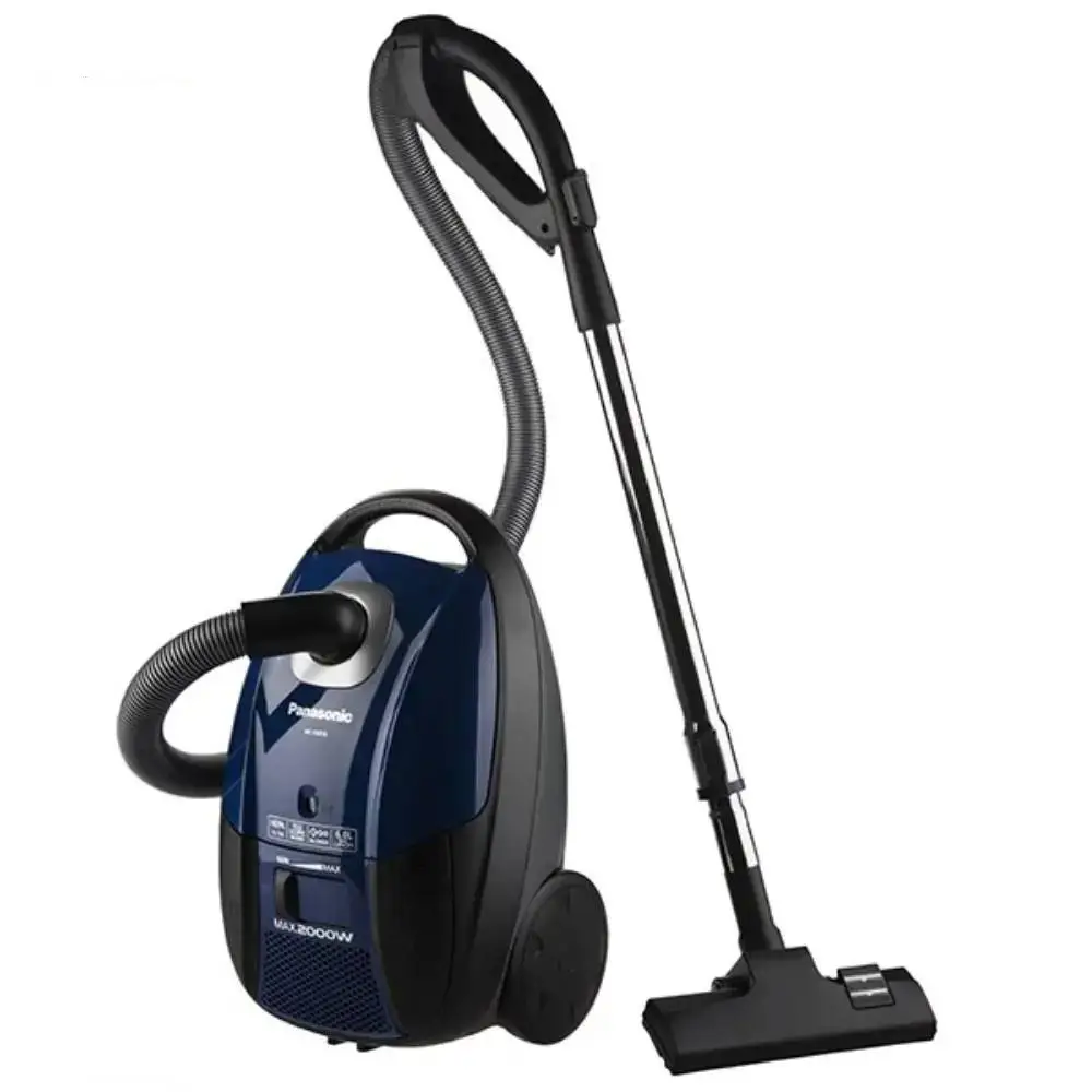 جاروبرقی پاناسونیک مدل MC-CG713 در حالت عمودی رنگ مشکی