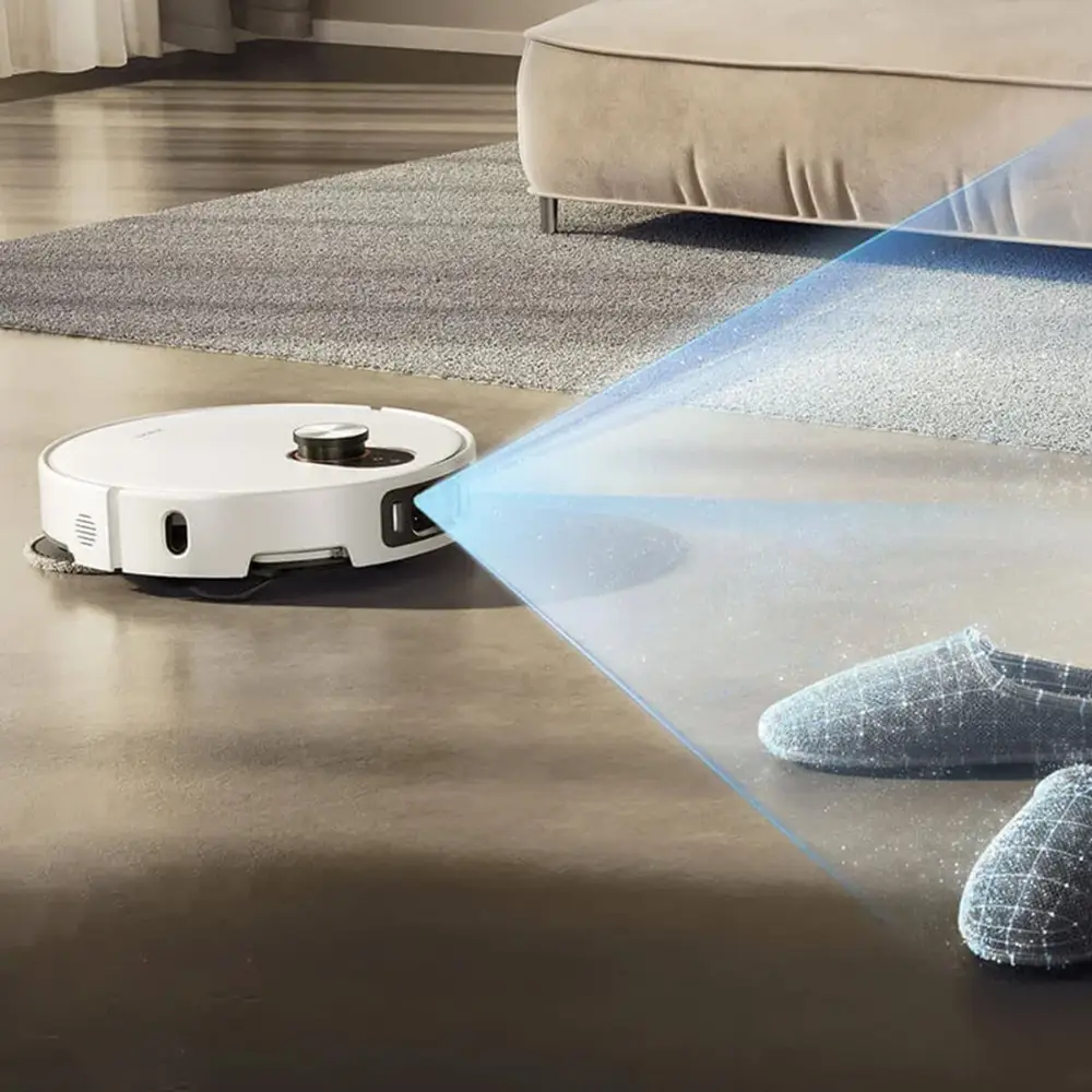 نشان دادن سنسور تشخیص ماونع جارو رباتیک شیائومی مدل Robot Vacuum 5 Pro