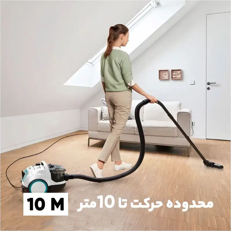 جاروبرقی بدون کیسه بوش مدل BGC21HYG1