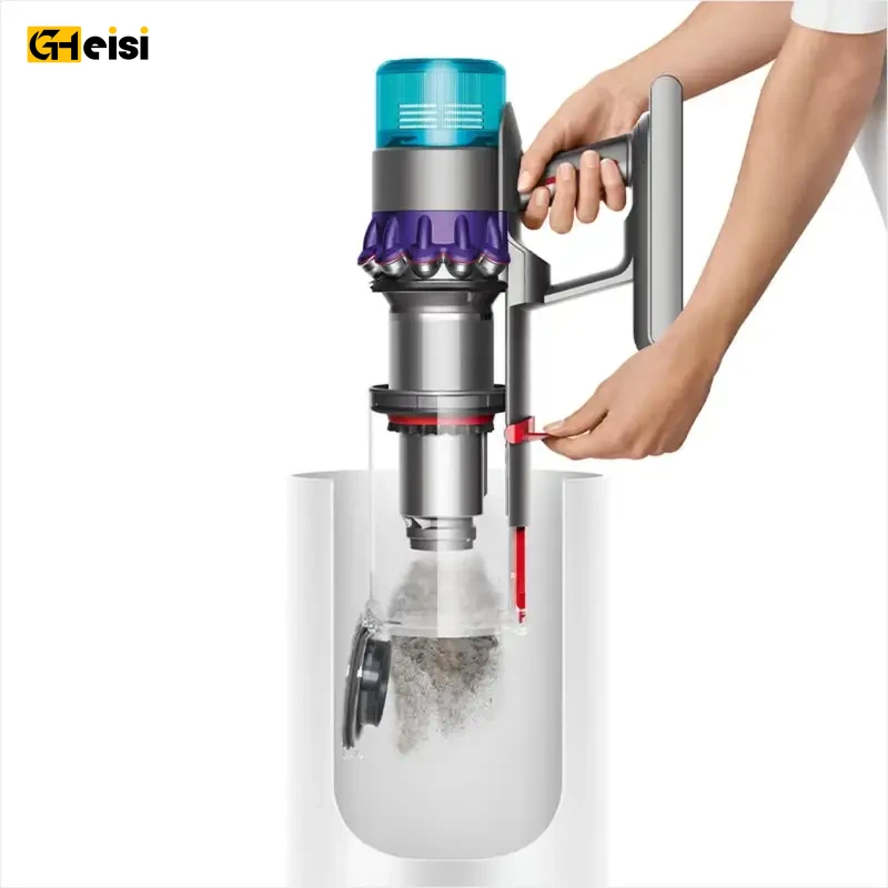 تخلیه کردن مخزن جارو شارژی دایسون مدل Gen5 Detect