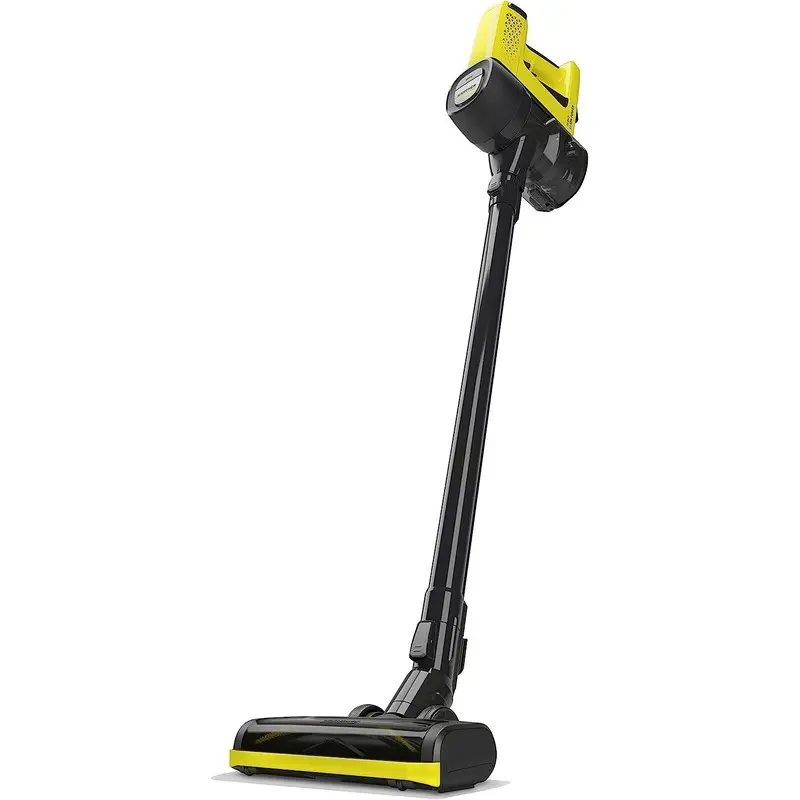 جاروی شارژی کارچر مدل VC 4 CORDLESS MYHOME رنگ زرد مشکی