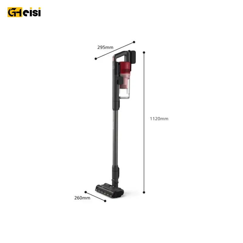 ابعاد جارو شارژی عصایی فیلیپس مدل XC6552/01