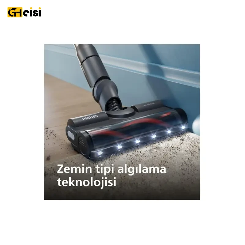 برس ال ای دی دار جارو شارژی عصایی فیلیپس مدل XC6552/01
