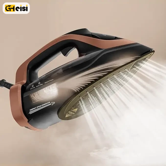 نمایش بخار از کف اتو بخار 3200 وات تفال مدل FV9E50
