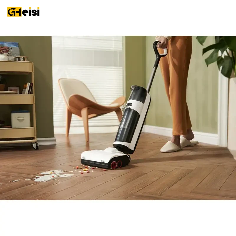 شستشوی کف با جارو شارژی زمین شو روبوراک مدل Dyad Pro